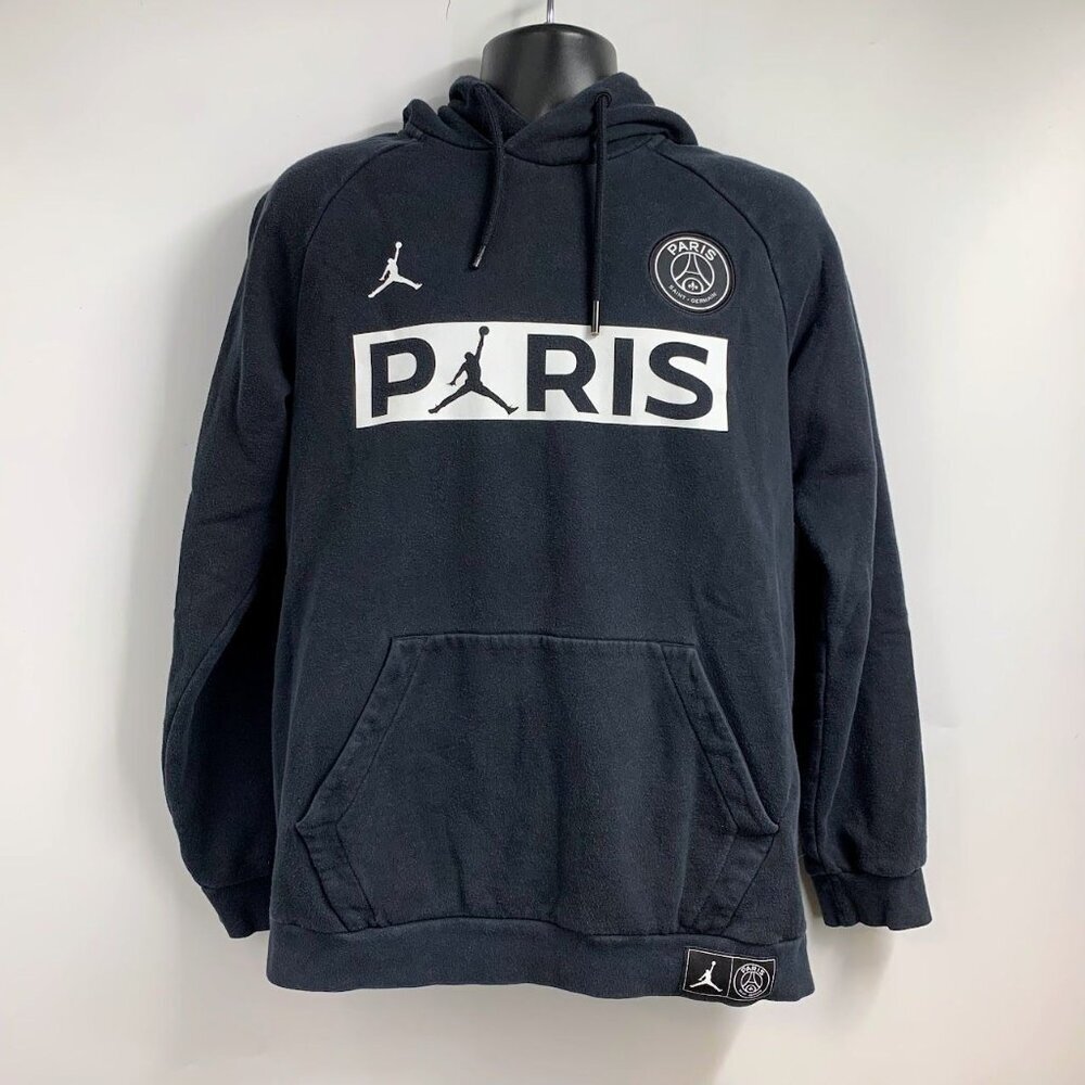 Nike Jordan Paris Saint-Germain‎ BQ8350-010 PSG Hoodie Size M